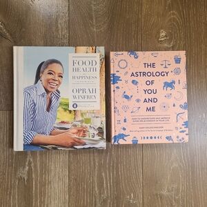 2 Coffee Table Books Oprahs 'Food, Health, & Happiness' & Astrology of You & Me